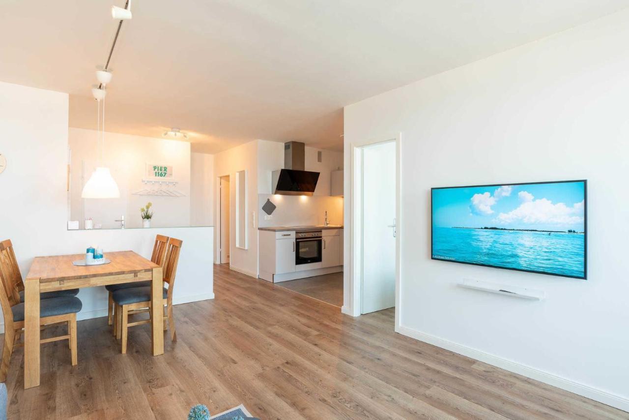 Ferienwohnung Pier 1167 Schilksee Exterior foto